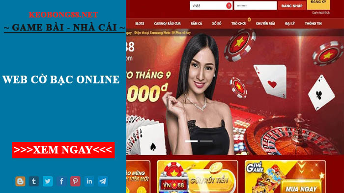 Top 10 Web Cờ Bạc Online Uy Tín Nhất 