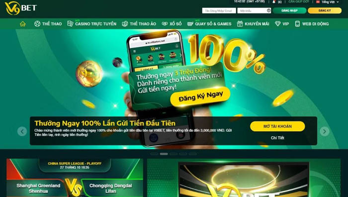 V9bet là nhà cái có tiềm năng và đang phát triển mạnh trong thị trường hiện nay 