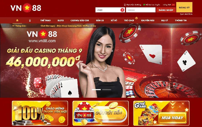 VN88 – Nhà cái cá cược siêu nhiều game hấp dẫn